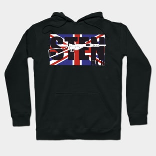 British STEN Mk 2 submachine gun Hoodie